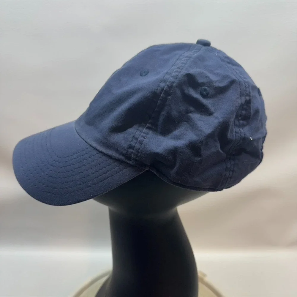 Nike Golf Hat Cap Strap‎ Back Blue Cotton Blend Dell World Golf Championship Adj